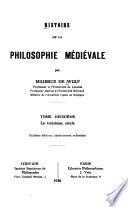 Histoire de la philosophie médiévale
