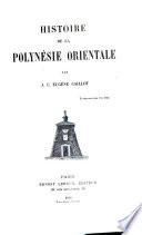 Histoire de la Polynésie orientale