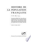 Histoire de la population française