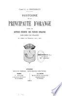 Histoire de la Principauté d'Orange