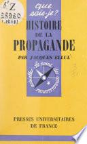 Histoire de la propagande