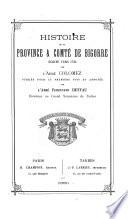 Histoire de la provence & comté de Bigorre