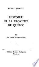 Histoire de la province de Québec ...