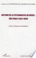 Histoire de la psychanalyse au Brésil : São Paulo (1920-1969)