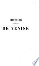 Histoire de la Republique de Venise