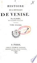 Histoire de la république de Venise