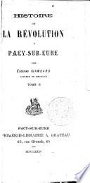 Histoire de la révolution à Pacy-sur-Eure