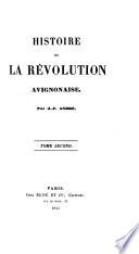 Histoire de la Révolution avignonaise