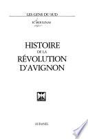 Histoire de la révolution d'Avignon