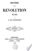Histoire de la Révolution de 1848