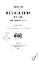 Histoire de la révolution de 1848 par Garnier-Pagès
