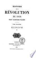 Histoire de la révolution de 1848 par Garnier-Pagès