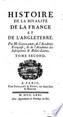 Histoire de la rivalité de la France et de l'Angleterre, 2