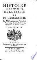 Histoire De La Rivalité De La France Et De L'Angleterre