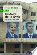 Histoire de la Syrie. 1918 à nos jours