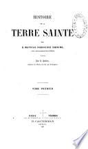 Histoire de la Terre sainte