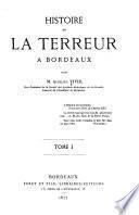 Histoire de la terreur à Bordeaux