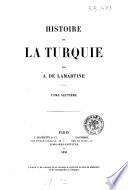 Histoire de la Turquie par A. de Lamartine