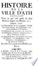 Histoire de la ville d'Ath