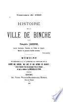 Histoire de la ville de Binche