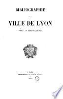 Histoire de la ville de Lyon
