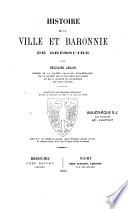 Histoire de la ville et baronnie de Bressuire