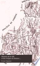 Histoire de la ville et des évêques de Beziers
