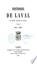 Histoire de Laval, 818-1855