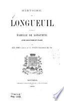Histoire de Longueuil et de la famille de Longueuil