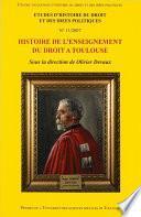 Histoire de l’enseignement du droit à Toulouse