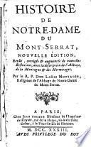 Histoire de Notre-Dame du Mont-Serrat