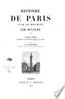 Histoire de Paris et de ses monuments par Dulaure