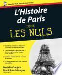 Histoire de Paris Pour les Nuls