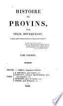 Histoire de Provins