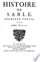 Histoire de Sablé