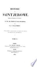 Histoire de saint Jérôme, père de l'église au IVe siècle...