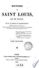 Histoire de saint Louis, roi de France