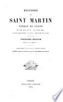 Histoire de Saint Martin, évêque de Tours
