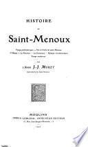 Histoire de Saint-Menoux