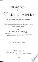 Histoire de Sainte Colette et des Clarisses en Bourgogne (Auxonne et Seurre)