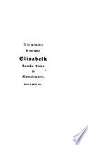 Histoire de Sainte Elisabeth de Hongrie, duchesse de Thuringe (1207-1231).