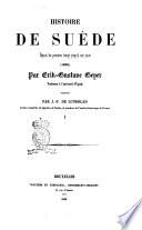 Histoire de Suède depuis les premiers temps jusqu'à nos jours, 1801 par Erik-Gustave Geyer