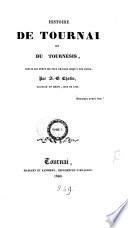 Histoire de Tournai et du Tournésis