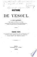Histoire de Vesoul