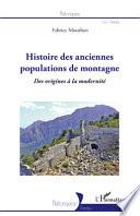 Histoire des anciennes populations de montagne
