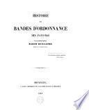 Histoire des bandes d'ordonnance des Pays-Bas