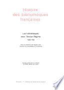 Histoire des bibliothèques françaises