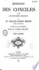 Histoire des Conciles