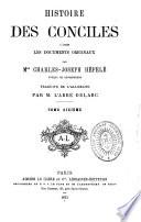 Histoire des Conciles