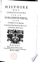 Histoire des contestations sur la diplomatique